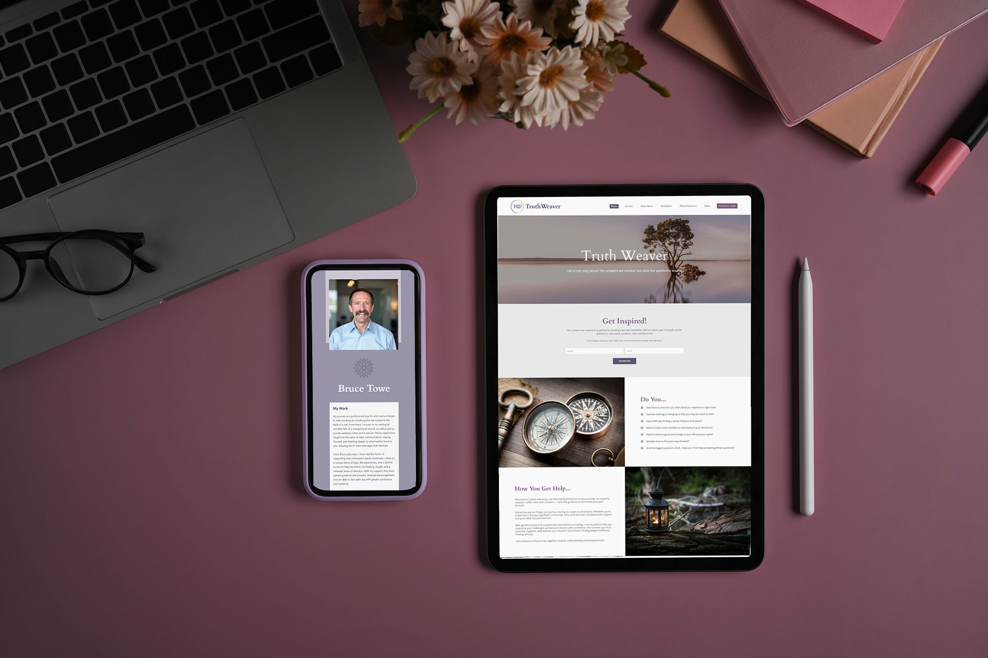 Truthweaver: Website in action